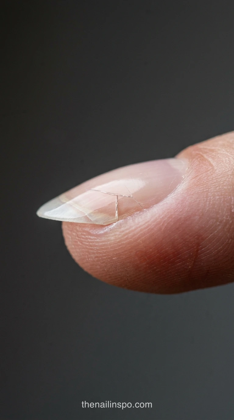 Hard Gel Crack Thin Flexible Nail