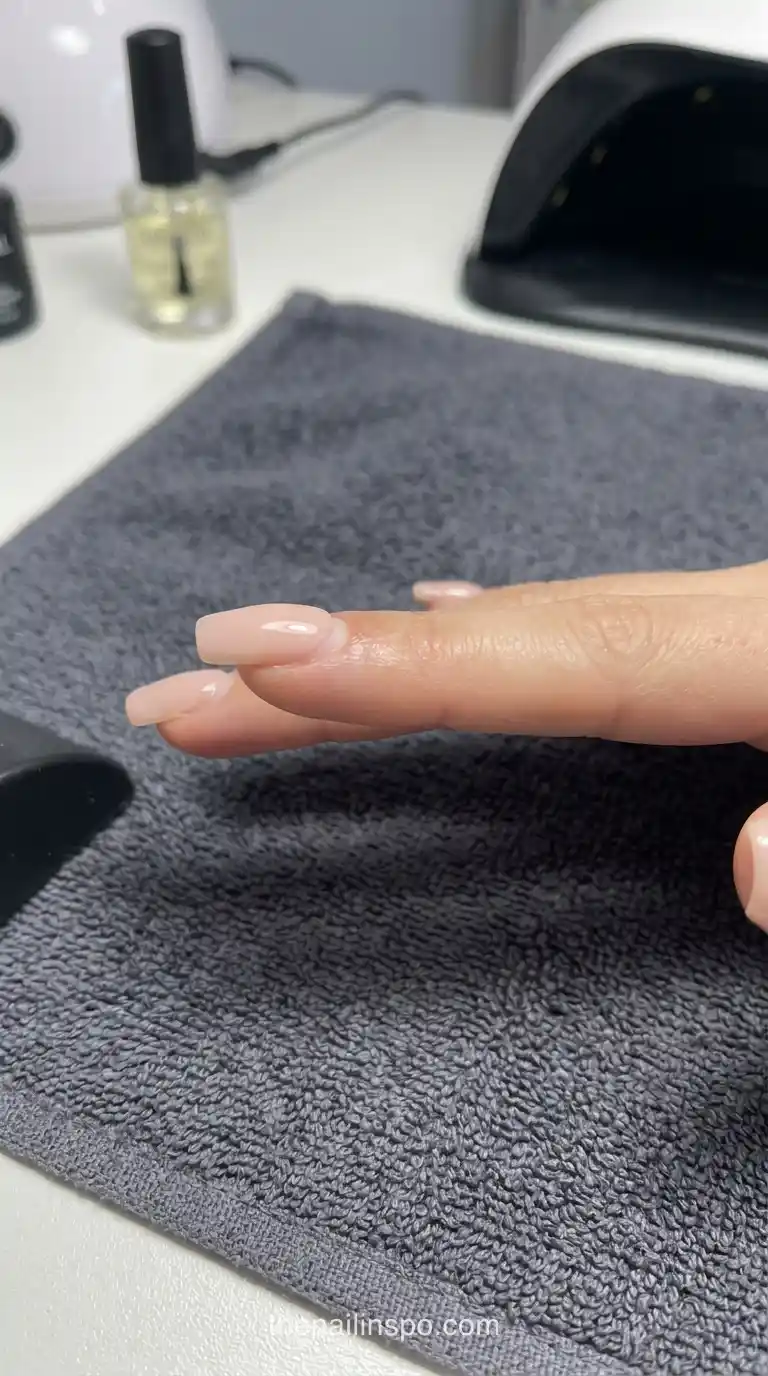 Liquid Gel Extension Growth Check